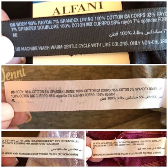 ALFANI, JENNI, CHARTER CLUB - NWT - L Sz XL Four Pair of Bikini Panties. - Picture 11 of 15